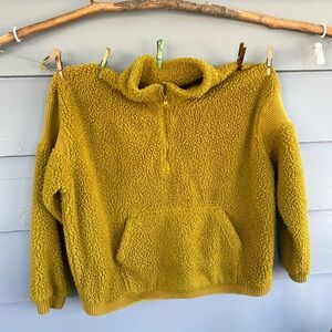 JoyLab Sherpa Pullover Size large